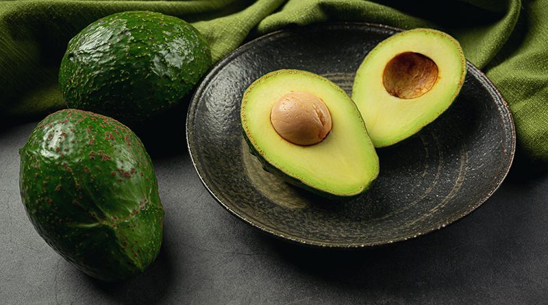 Avocado Products made from avocados Food nutrition concept.